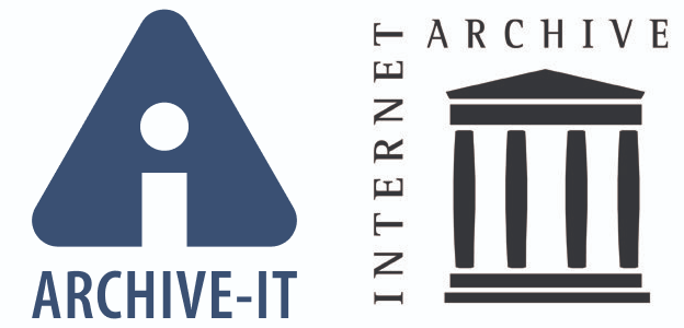 Logo for Archive-It & Internet Archive