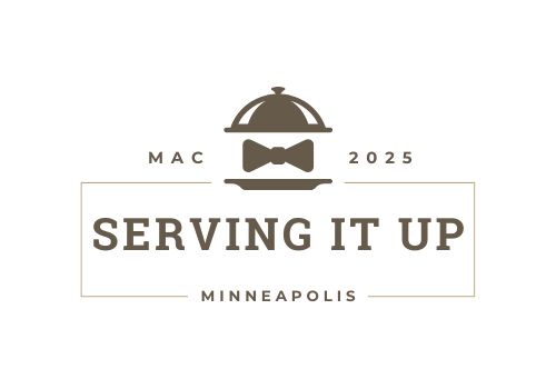 MAC 2025 Annual Meeting Logo - Serving It Up Minneapolis