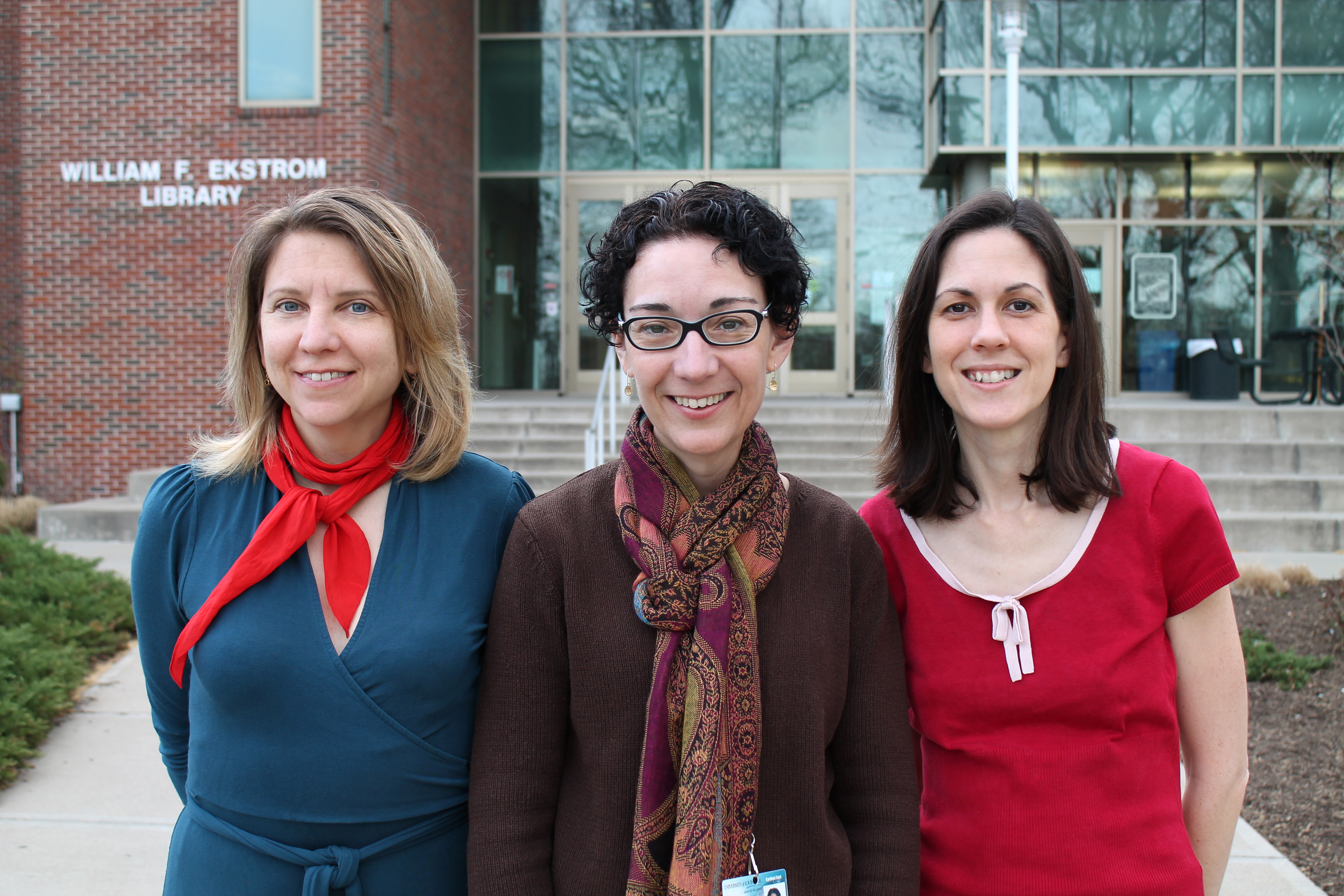 L-R: Heather Fox, Caroline Daniels, Rachel Howard